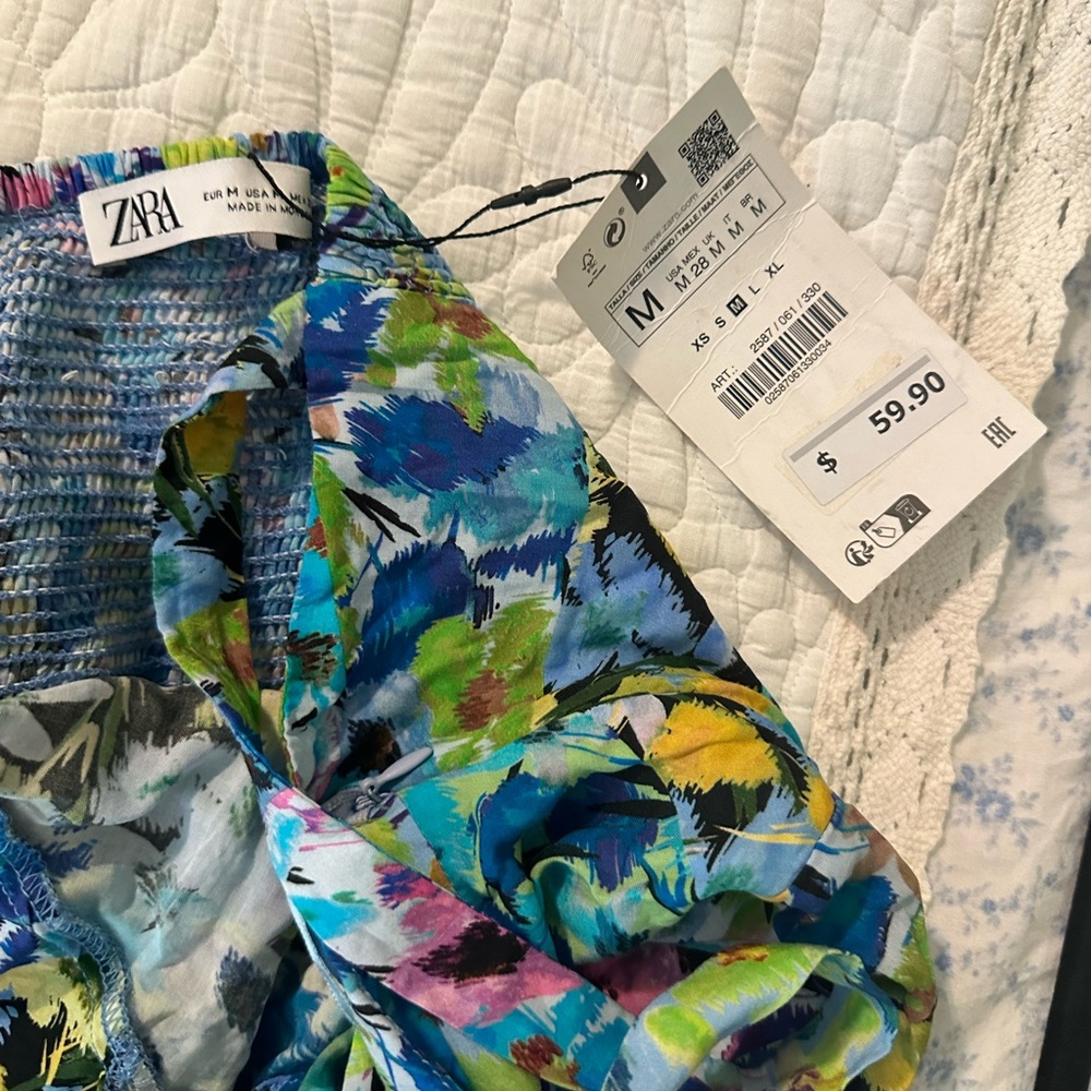 NWT Zara floral dress
